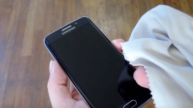 Samsung Galaxy S6 edge limpiar pantalla