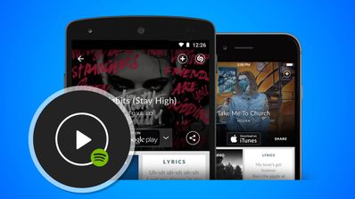 Shazam reproductor Spotify