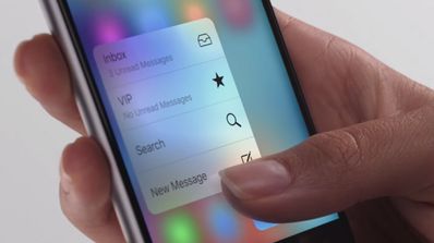 3D Touch pantalla iPhone 6s