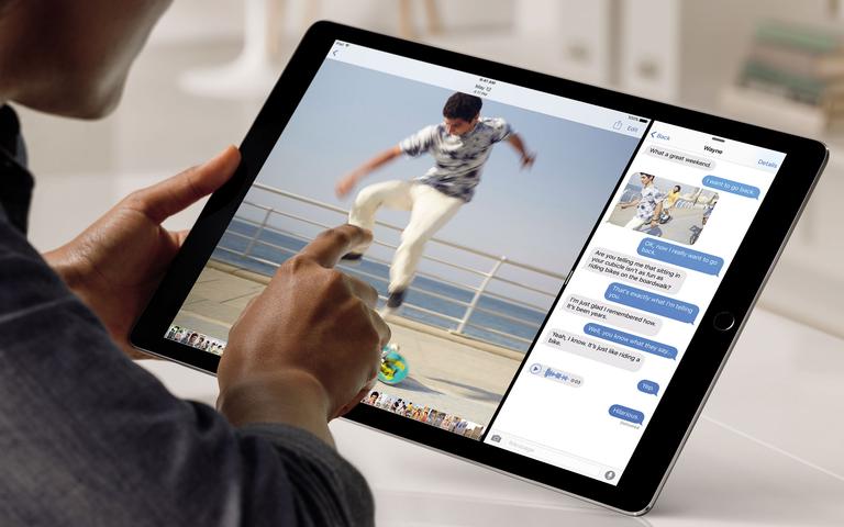 Apple iPad Pro retoque de fotos