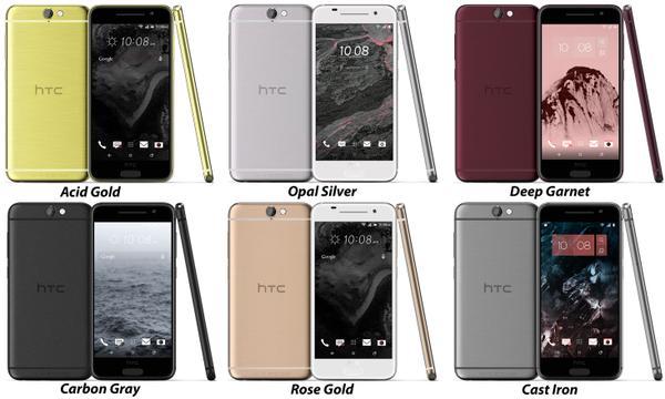 Colores del teléfono HTC One A9
