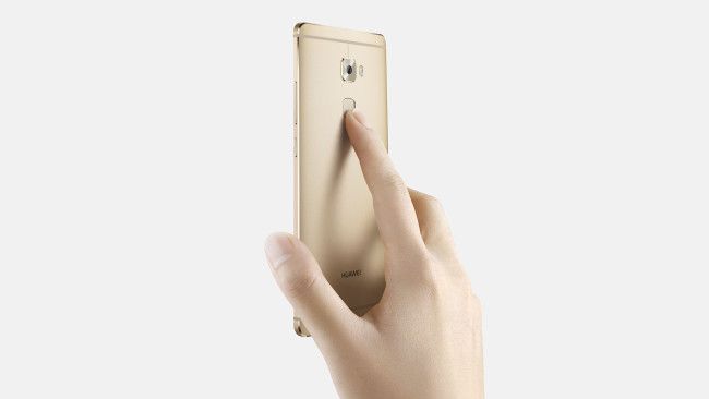 Huawei Mate S huella dactilar