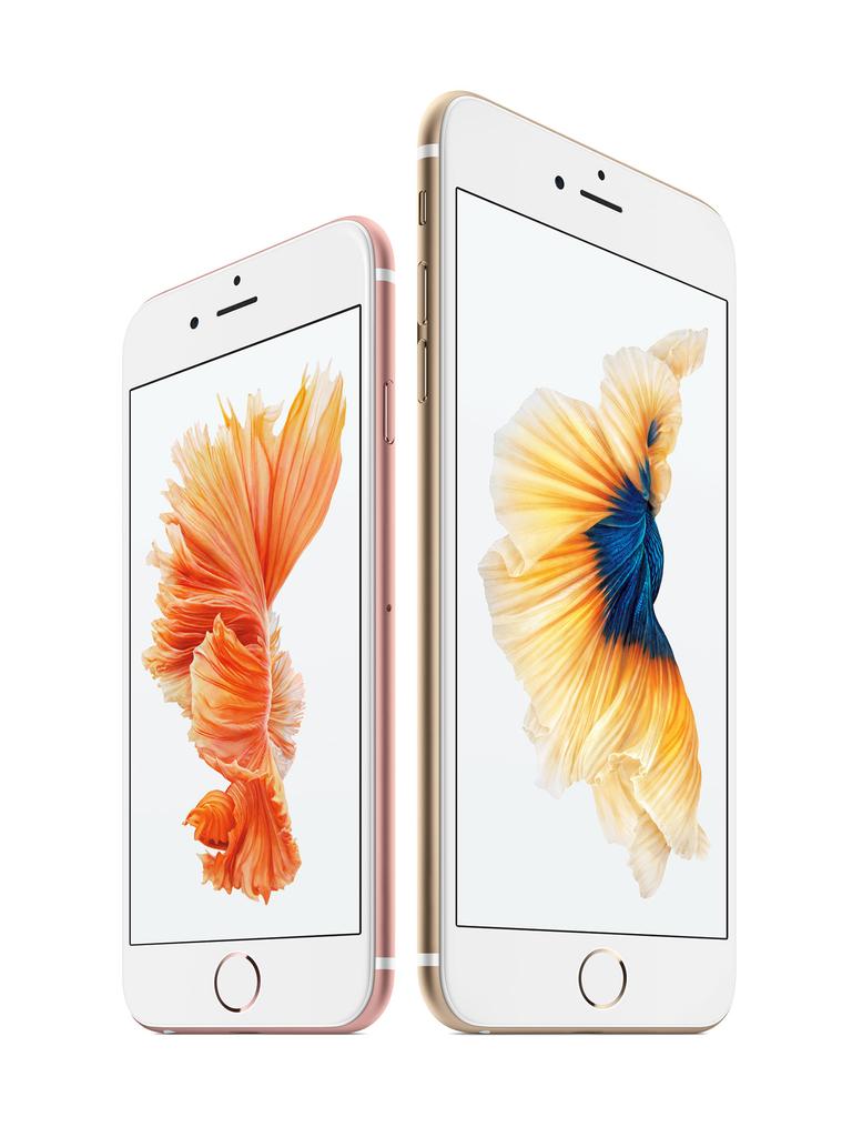 iPhone 6s y 6s Plus en color rosa y oro