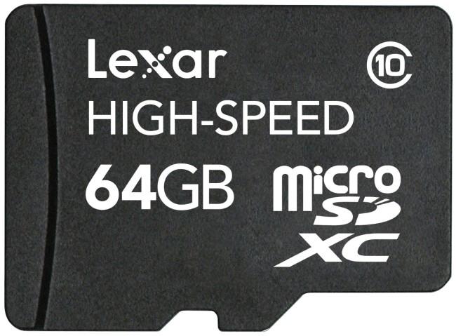 Tareta microSD Lexar microSDXC 64GB