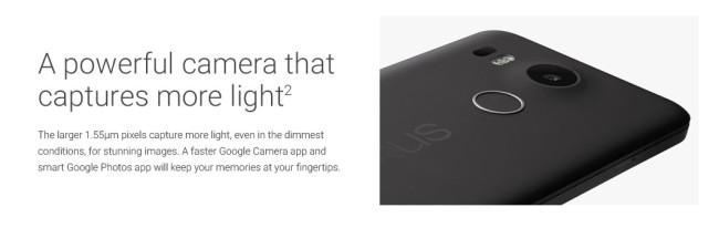 Nexus 5X imagen real