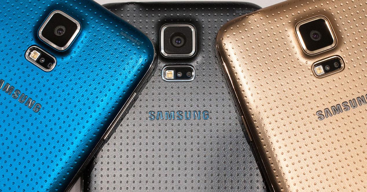 Samsung Galaxy S5 trasera