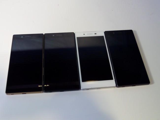 Sony Xperia Z5 pantallas