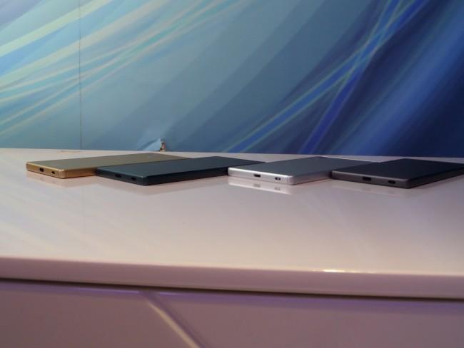 Sony Xperia Z5 colores perfil