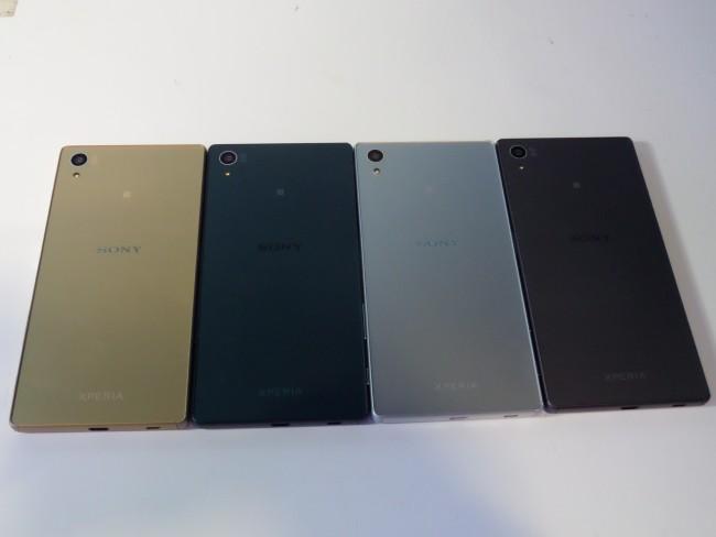 Sony Xperia Z5 colores carcasa
