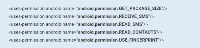 Google Play tipos permisos