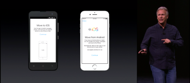 Android to iOS app