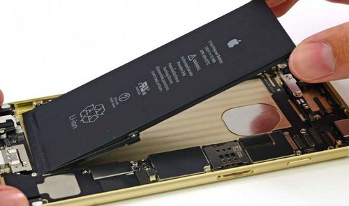 iPhone 6 Plus dorado desmontaje
