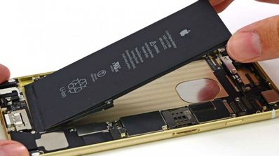 iPhone 6 Plus dorado desmontaje