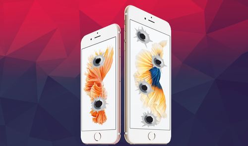 iPhone 6s y iPhone 6s Plus con agujeros de bala
