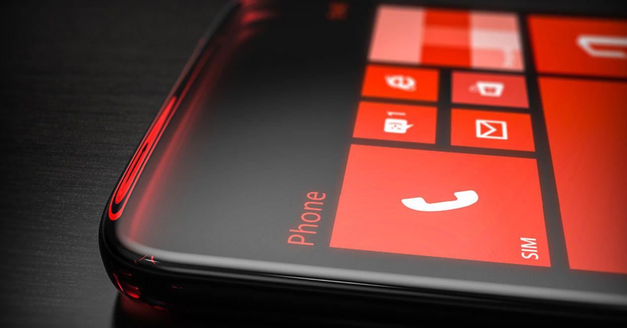 Lumia 940 rojo concepto