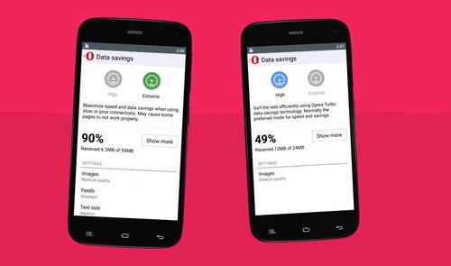 Opera mini nuevos modos extreme y high