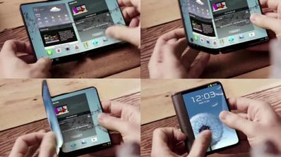 samsung pantalla flexible portada