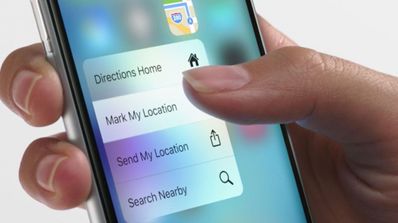 3D Touch iPhone 6s