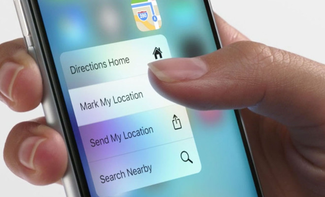 3D Touch iPhone 6s