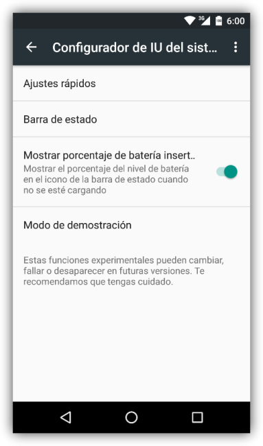 Android 6.0 Marshmallow - Configuracion UI 2