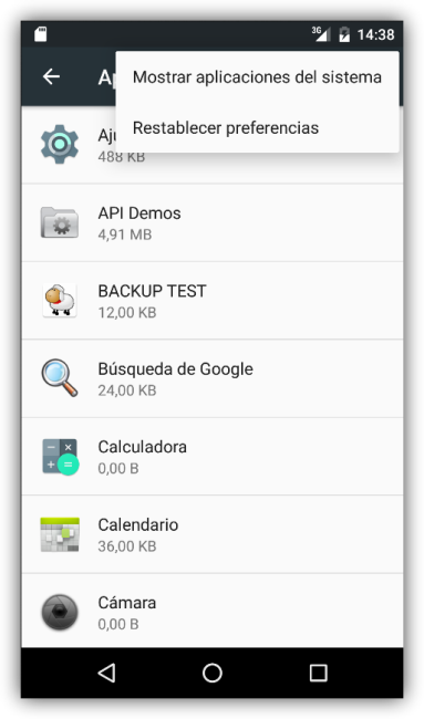 Android 6.0 Marsmallow - Cambiar aplicaciones por defecto - restablecer valores