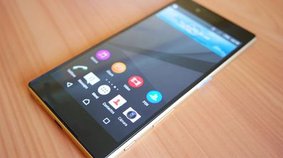 Imagen frontal del Sony Xperia Z5
