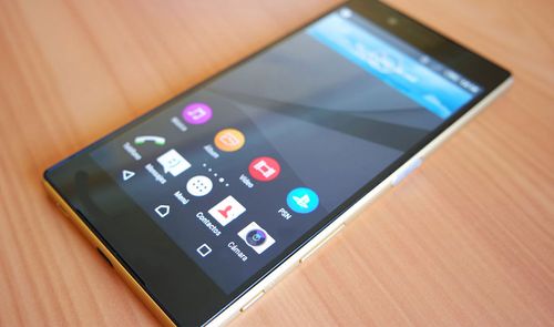 Imagen frontal del Sony Xperia Z5