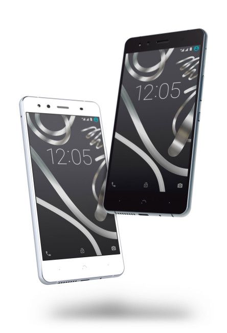 Aquaris X5 negro y blanco