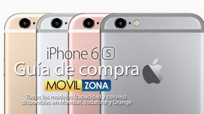 todos los modelos del iPhone 6s