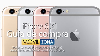 todos los modelos del iPhone 6s