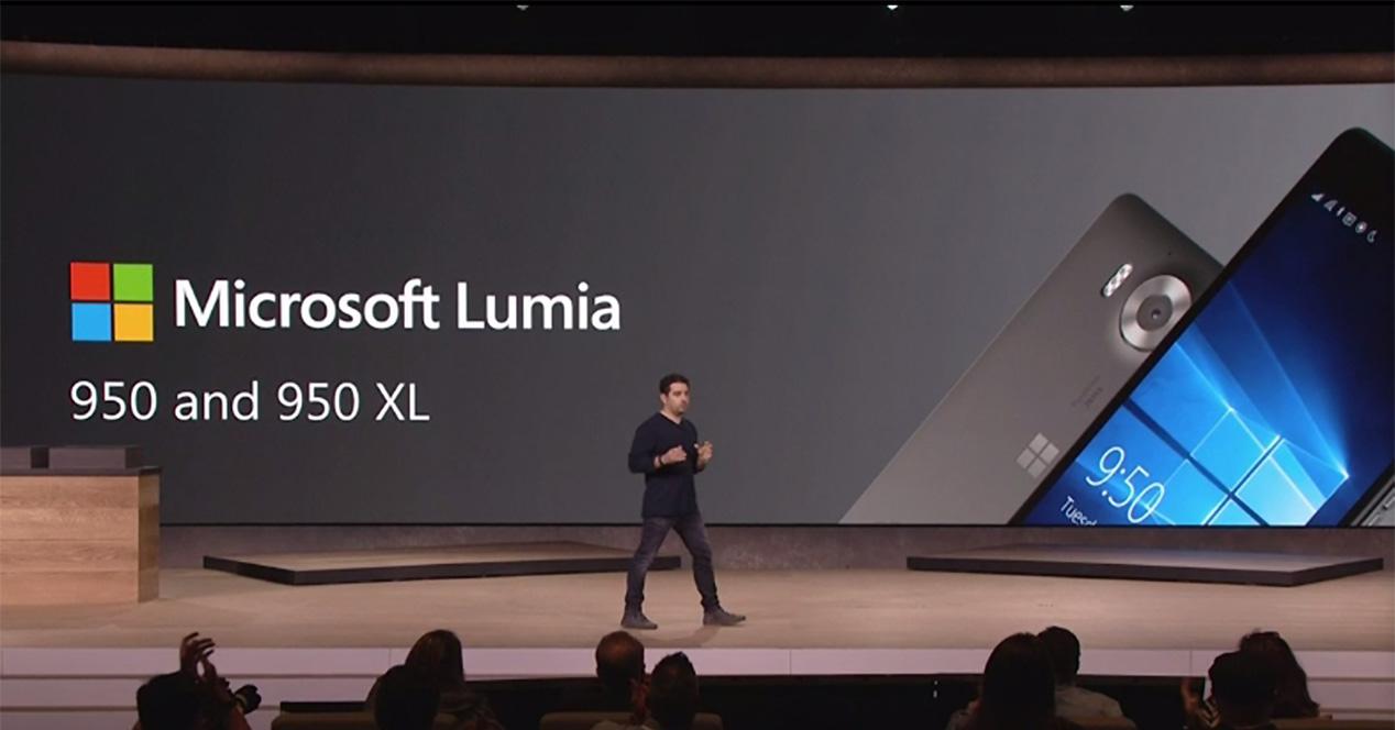 Presentacion del Microsoft Lumia 950 XL