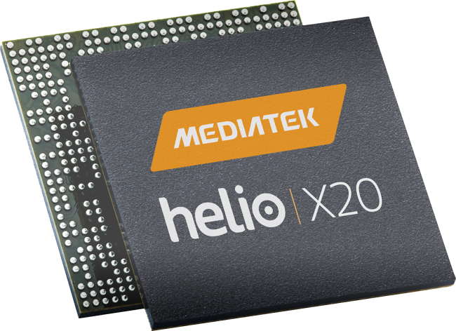 Nuevo procesador MediaTek Helio X20