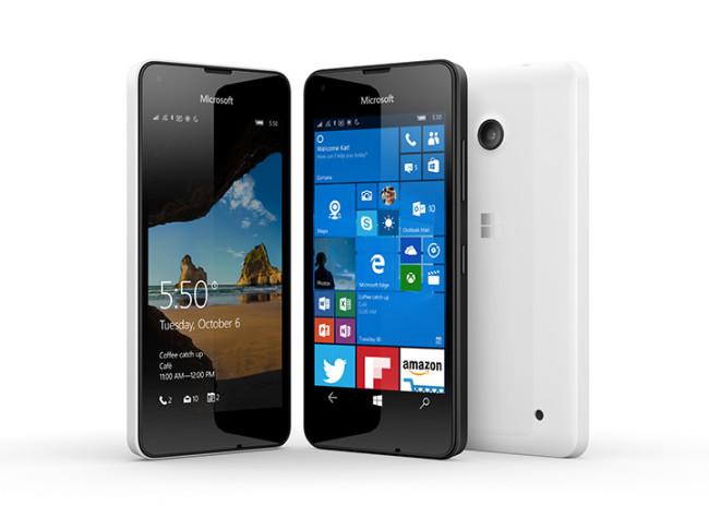 Diseño del Microsoft Lumia 550