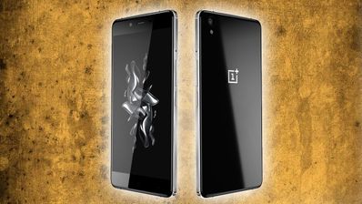 OnePlus X con fondo