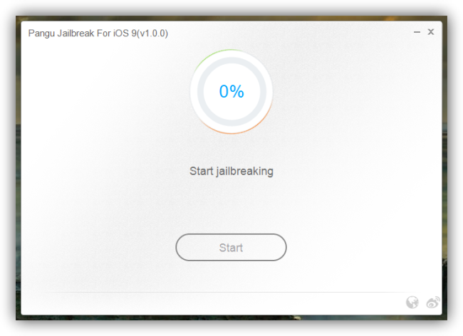 Pangu Jailbreak para iOS 9 - comienza el proceso