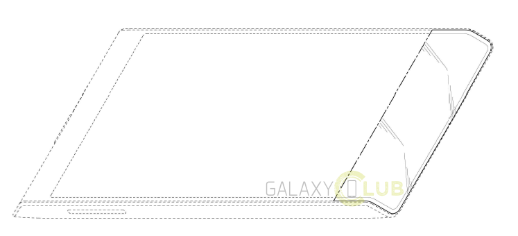 Samsung patente pantalla flexible
