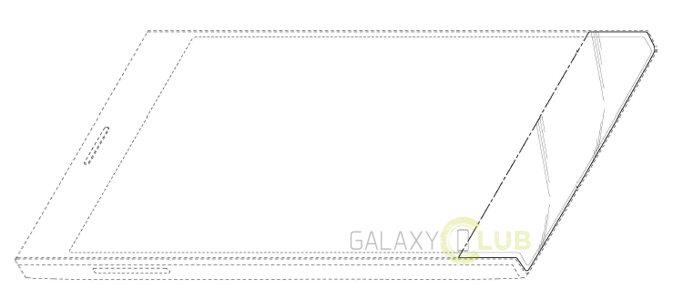 Samsung patente pantalla flexible