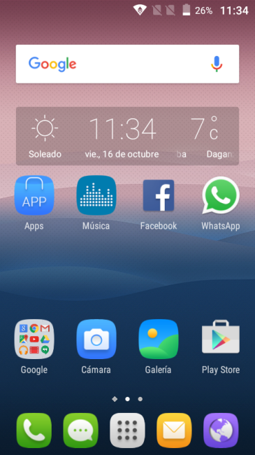 EEscritorio del Alcatel OneTouch Pop 3 (5)