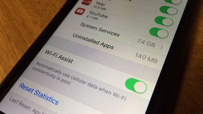 Función Wi-Fi Assists en iOS 9