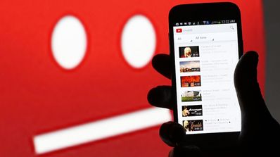 Youtube en un smartphone