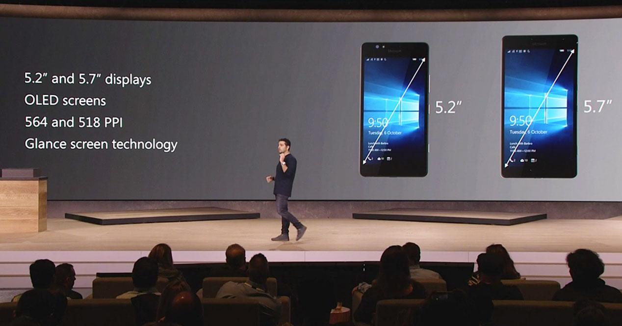 Presentacion Lumia 950 y 950 XL
