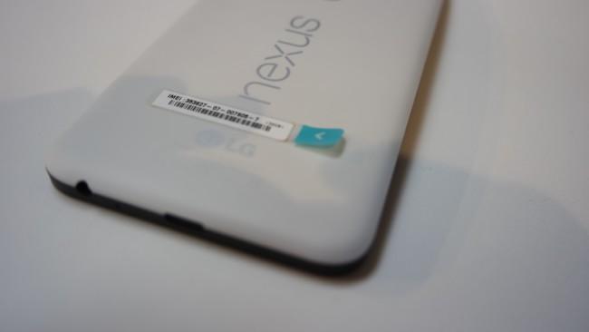 Nexus 5x trasera