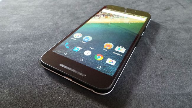 Frontal del Nexus 5X
