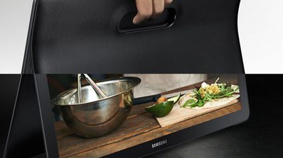 Samsung Galaxy View montaje