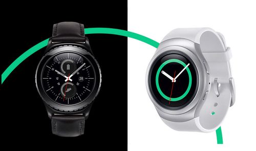 Samsung Gear S2 y S2 Classic blanco y negro