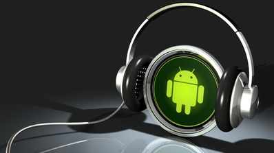 Android escuchando música