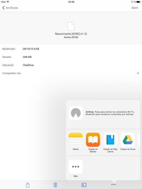Aplicaciones compatibles con ePub en iOS 9