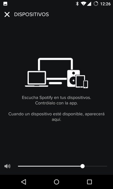 Conectar dispositivos a Spotify
