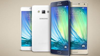 Galaxy A7 gama portada