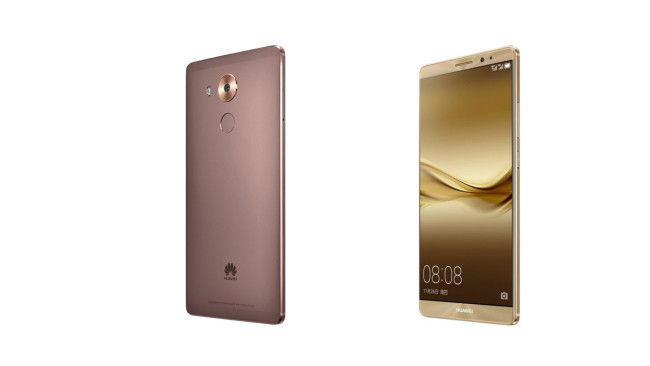 Huawei Mate 8 en oro rosa